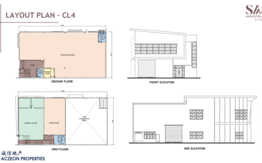 Senai Industrial Park,SA88 New Cluster Detached Factory Corner Lot