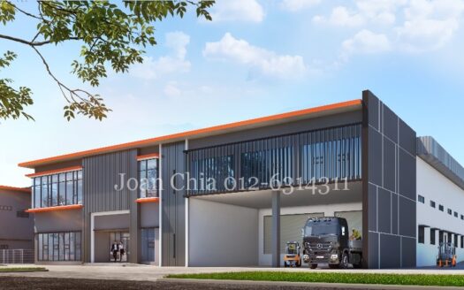 Senai Airport City, New Detached Factory For Sale (Land: 2 Acres)