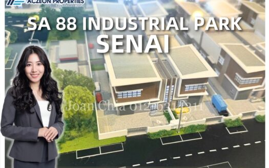 Senai Industrial Park,SA88 New Cluster Detached Factory Corner Lot