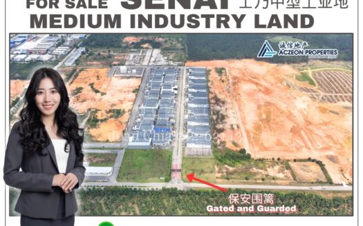 iSynergy, MEDIUM INDUSTRY LAND FOR SALE @ Bandar Putra Kulai