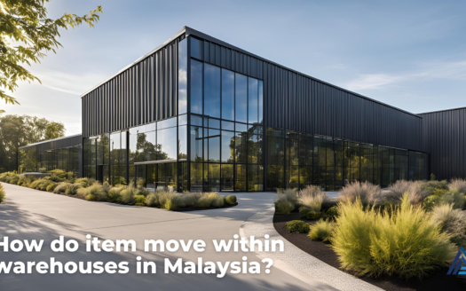 How do item move within warehouses in Malaysia?